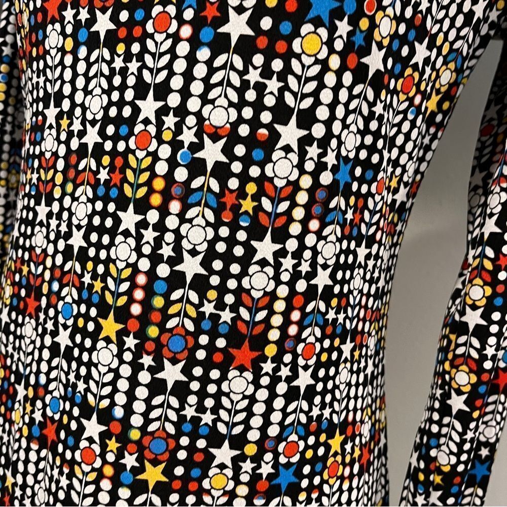 LuLaRoe long sleeve scoop neck‎ Midi dress size small - Picture 3 of 12